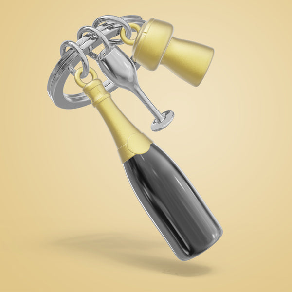 Keychain Champagne