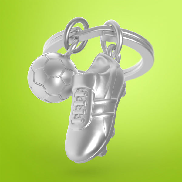 Keychain Football Boots & Ball