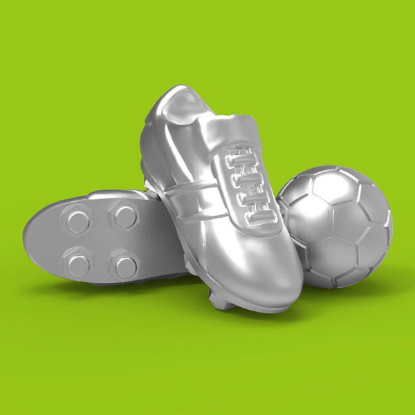 Keychain Football Boots & Ball