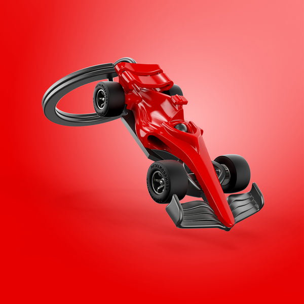 Keychain Formula Car Racer