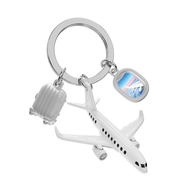 Keychain Travel Plane