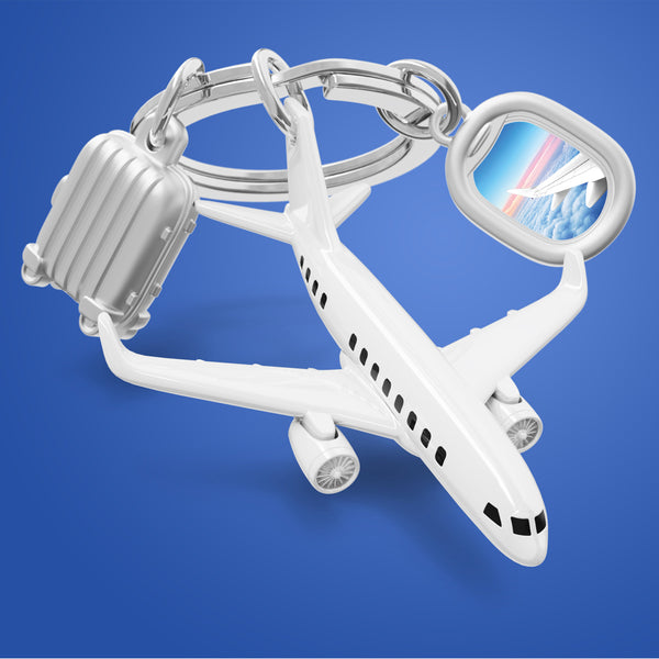 Keychain Travel Plane