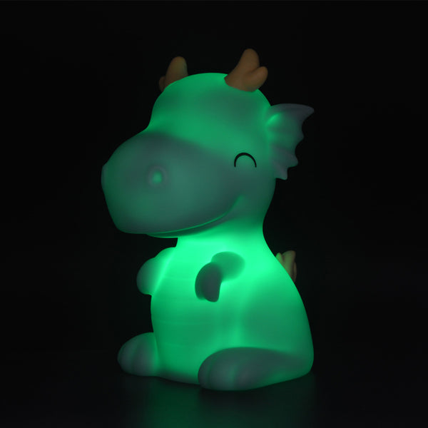 Mini Animal Dragon Night Light with Colour Changing and 15 Mins Timer