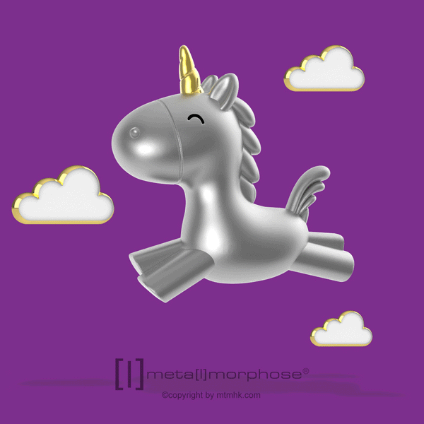 Keychain Unicorn - Zigzagme