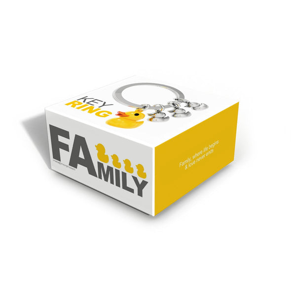 Keychain Duck Family - Zigzagme