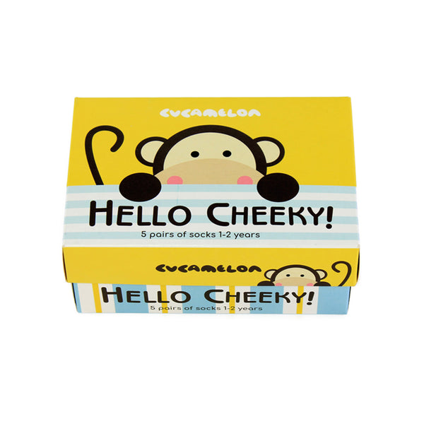 Socks for 1 to 2 years - Hello Cheeky Monkey