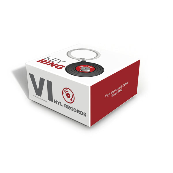 Keychain Retro Vinyl Record
