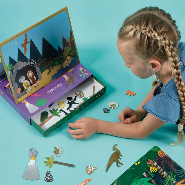 Magnetic Play Scenes Dinosaur