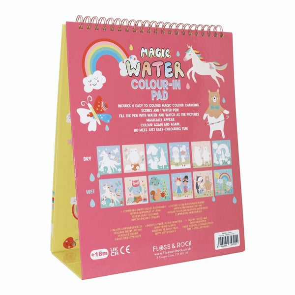 Colour Changing Watercard Flip Pad Rainbow Fairy