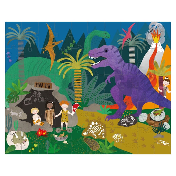 50 piece Moving Puzzle Dino