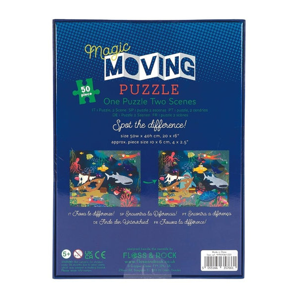 50 piece Moving Puzzle Deep Sea