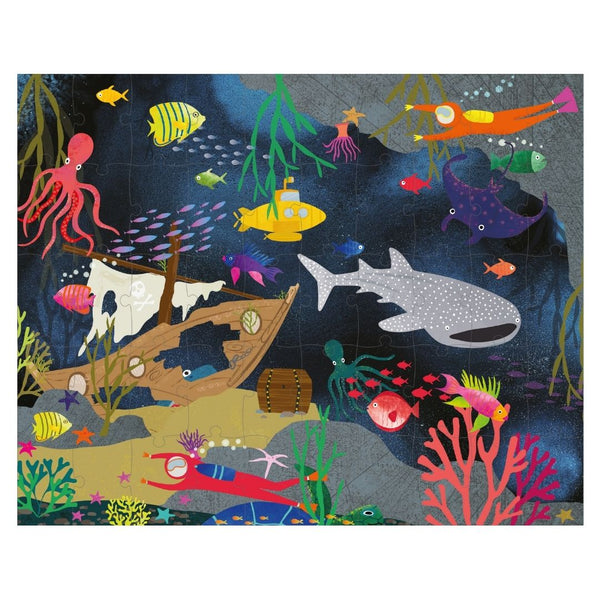 50 piece Moving Puzzle Deep Sea