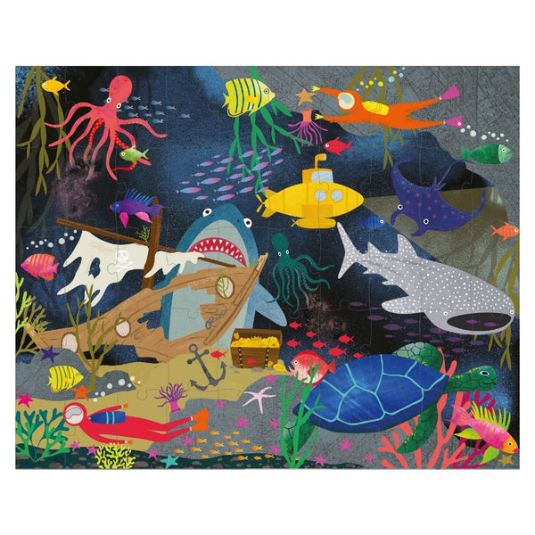 50 piece Moving Puzzle Deep Sea