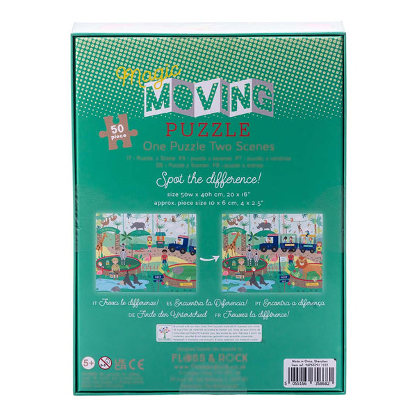 50 piece Moving Puzzle Jungle