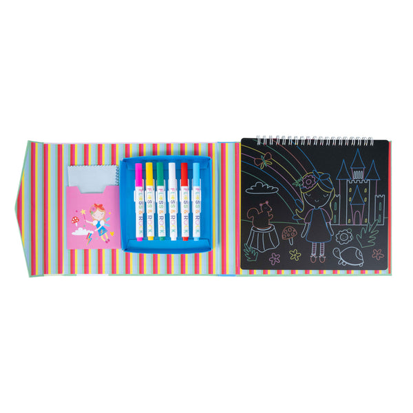 Chalk Board Sketchbook Rainbow Fairy