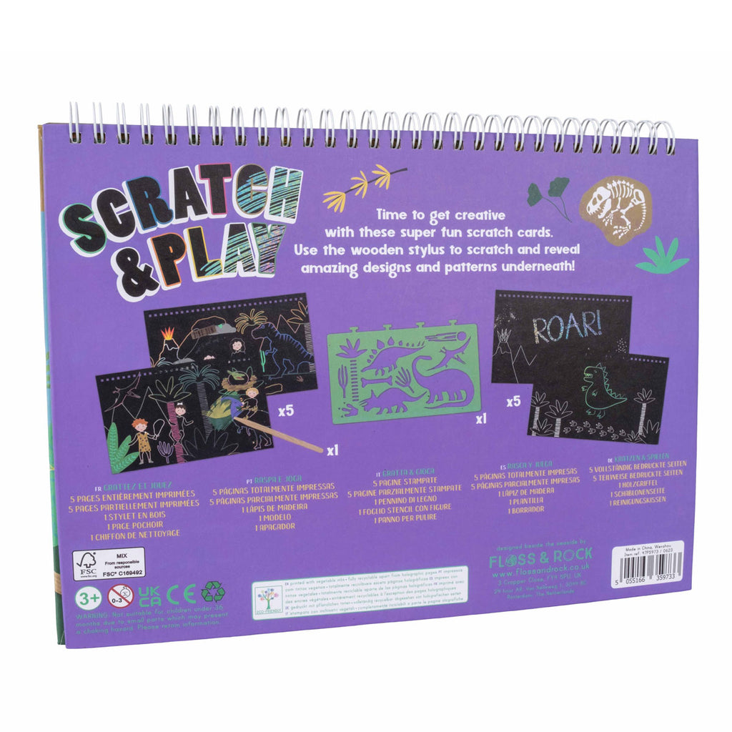 Secratch Play Scratch And Play Dinosaur – Zigzagme