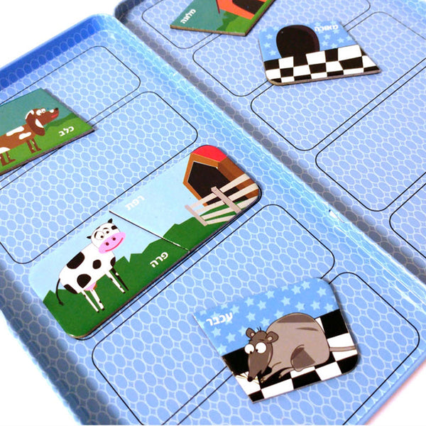 TO GO Magnetic Travel Animal Homes Matching Puzzle Games