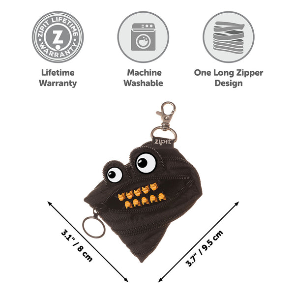 Monster Grillz Mini Pouch In Black