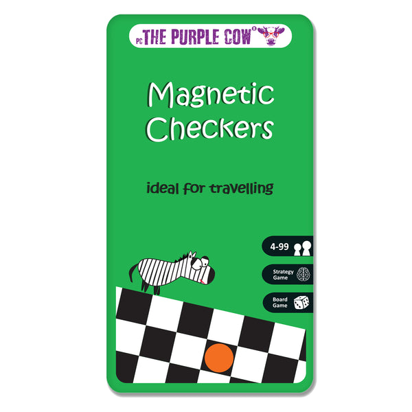 TO GO Magnetic Travel Checkers Games