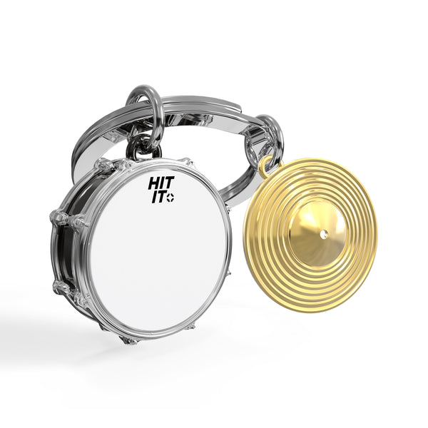 Keychain Drum & Cymbal