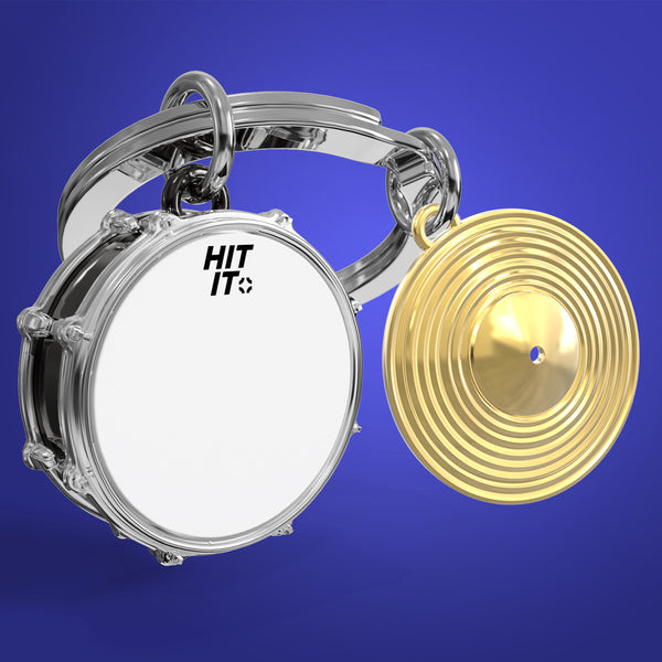Keychain Drum & Cymbal