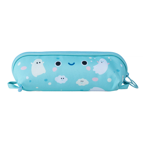 Kawaii Character Pencil Case Blue