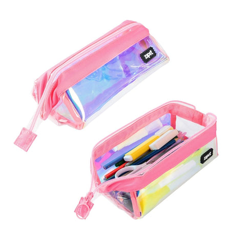 Lenny Pencilcase Iridescent Colour Pink