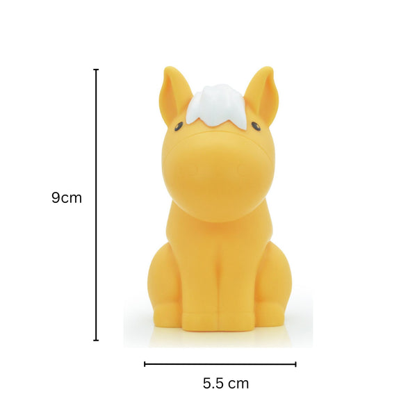Mini Animal Horse Night Light with Colour Changing and 15 Mins Timer
