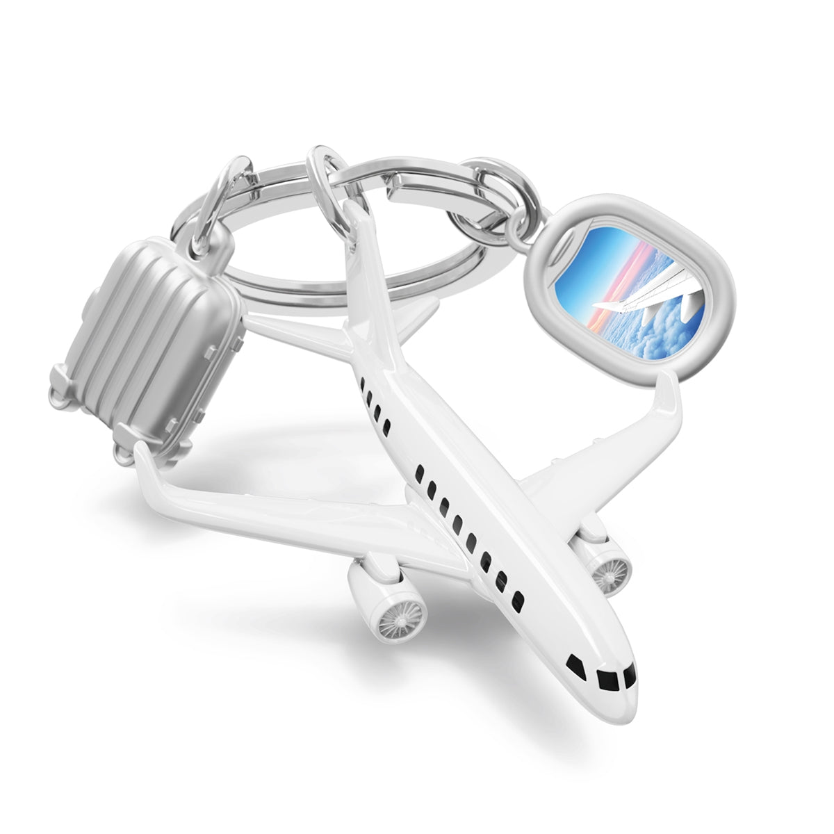 Keychain Travel Plane