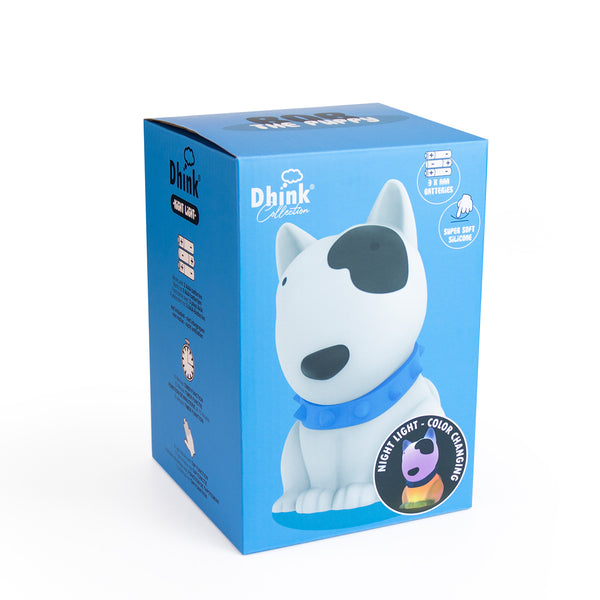 Dhink Cute Silicone Doggie Colour Changing Night Light With 15 Mins Timer