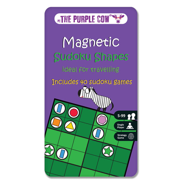 TO GO Magnetic Travel Sudoku Shapes Game