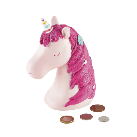 3D Resin Money Bank Fairy Unicorn