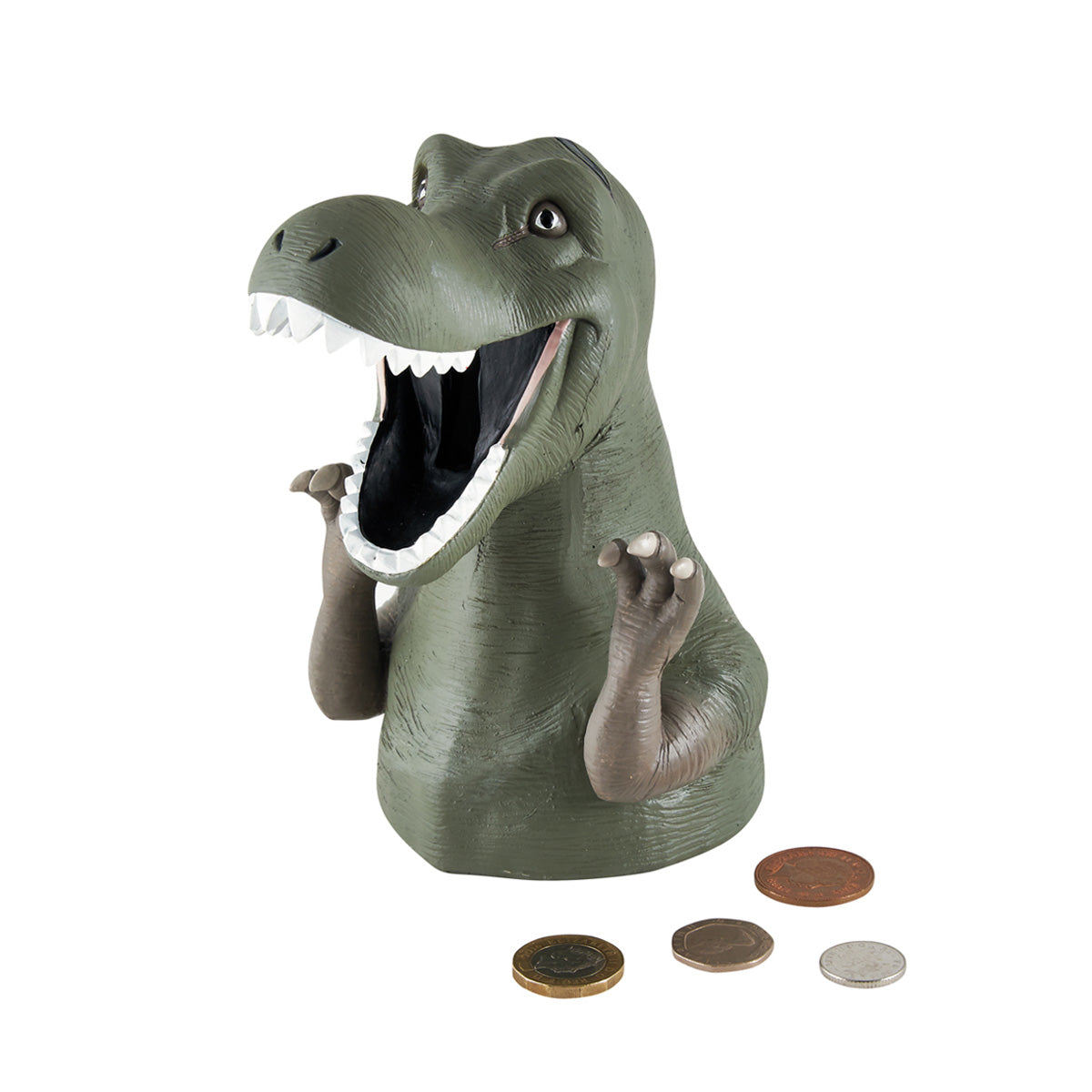 3D Resin Money Bank Dinosaur