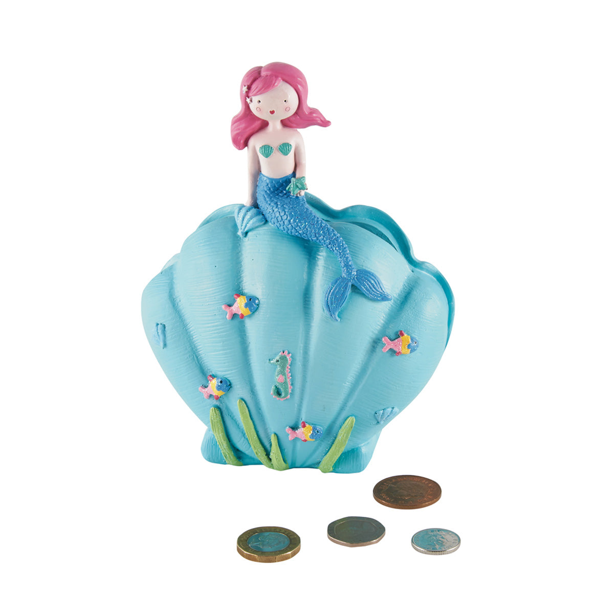 3D Resin Money Bank Fairy Mermaid