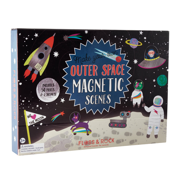 Magnetic Play Scenes Space