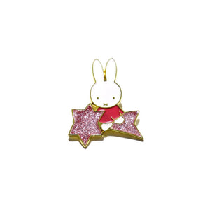 Miffy Glittery Star Pin - Zigzagme