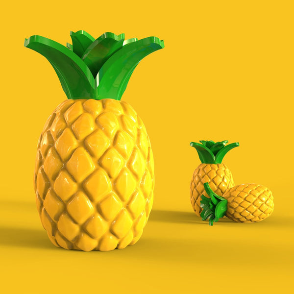 Keychain Pineapple - Zigzagme