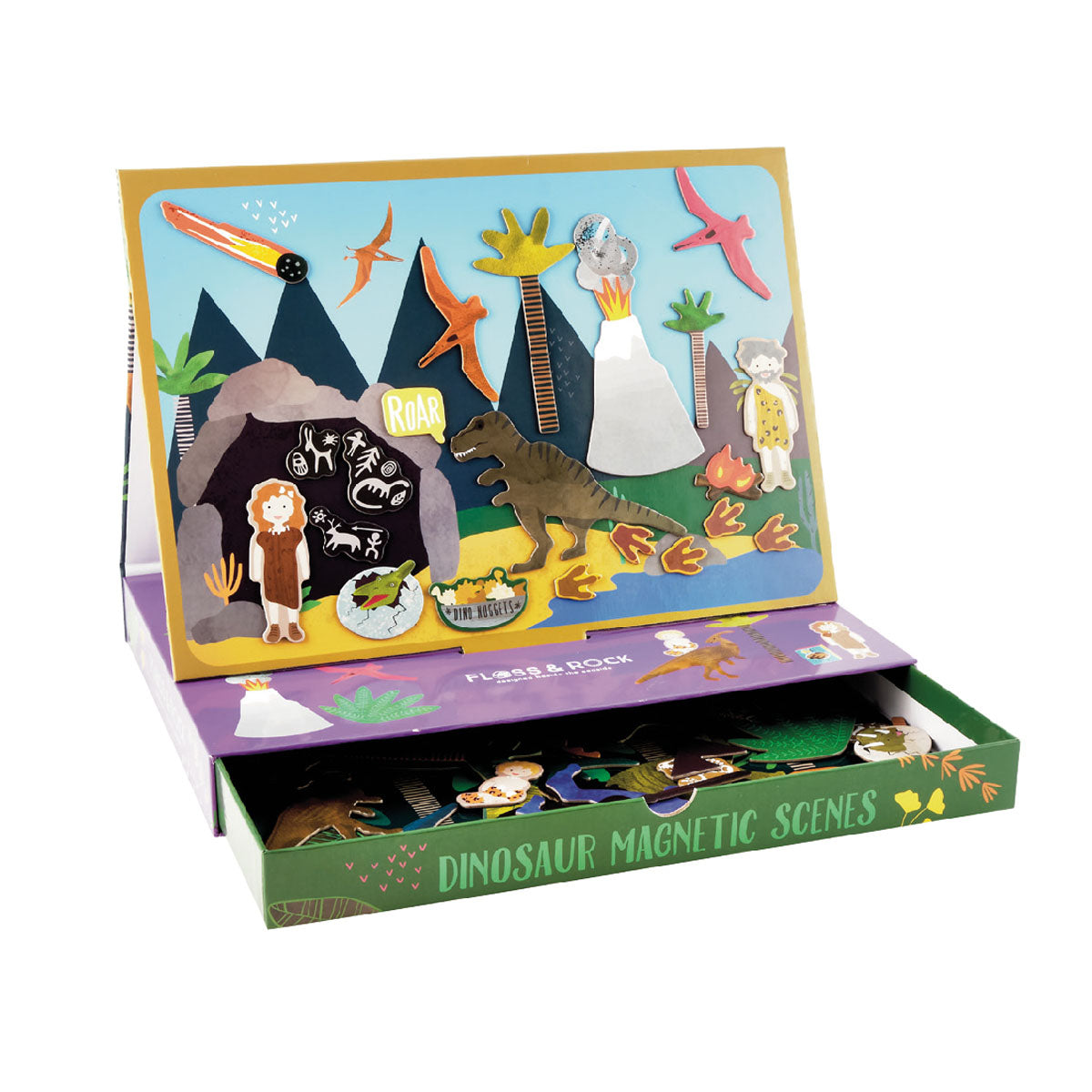 Magnetic Play Scenes Dinosaur