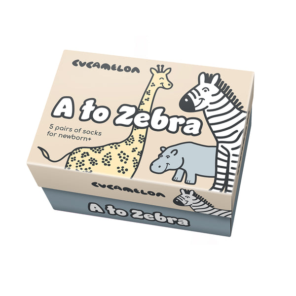 Socks for Newborns - A to Zebra