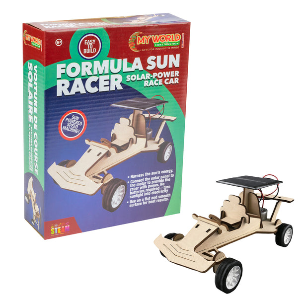 Build Your Own Solar Powered Formula Racer