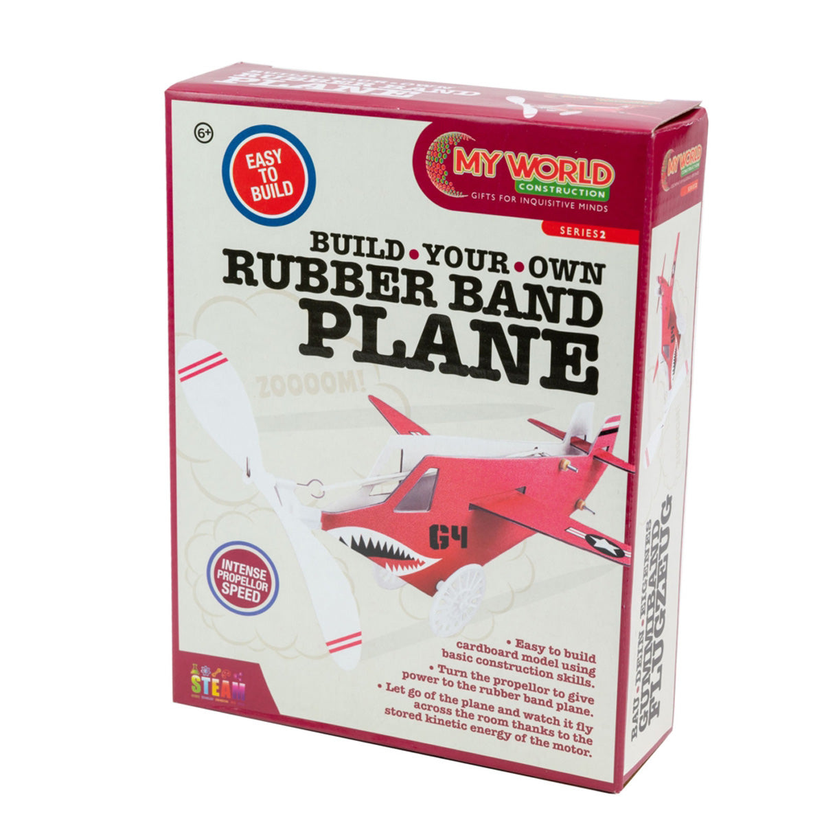 Build Your Own Rubberband Powered Plane