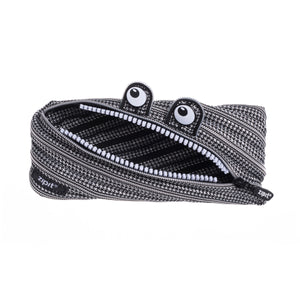Monster Pouch Black & White - Zigzagme