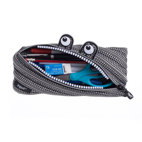 Monster Pouch Black & White - Zigzagme