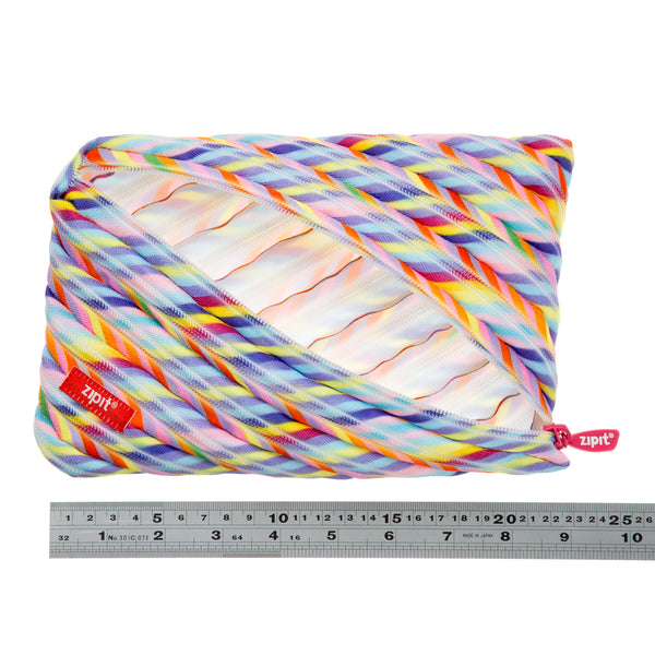 Colorz Jumbo Pouch Stripes - Zigzagme