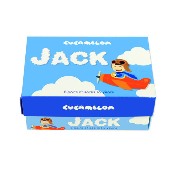 Socks for 1 to 2 years - Jack The Pilot