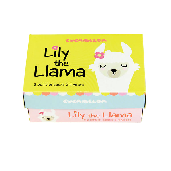 Socks for 2 to 4 years - Lily The Llama