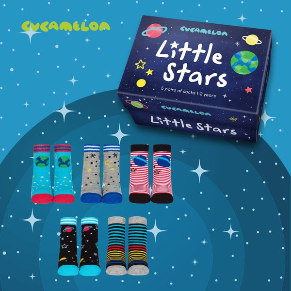Socks for 1 to 2 years - Little Stars