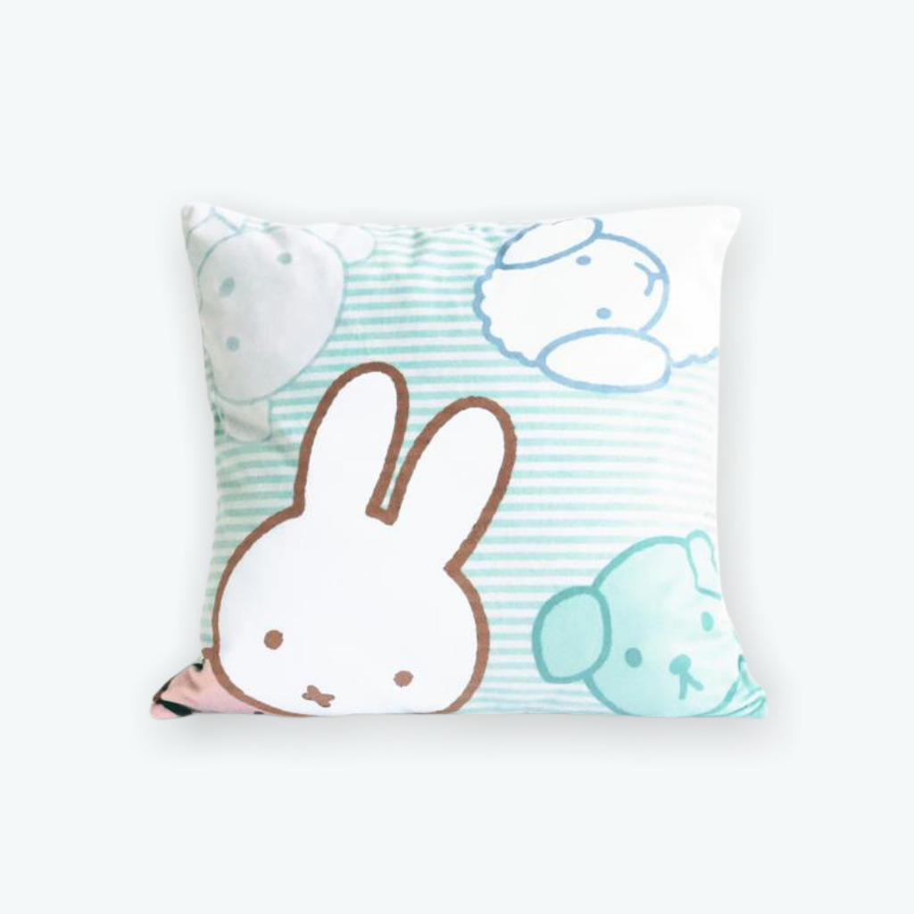 Miffy Cushion Cover - Green