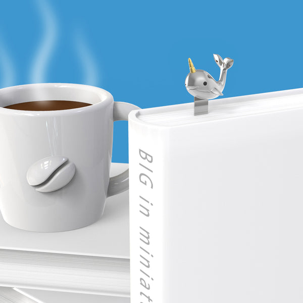 Bookmark 3D Narwhal