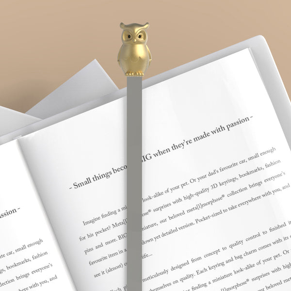 Bookmark Golden Owl